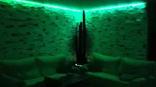 Tiras Led en modo Strobe con la luz apagada