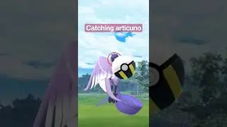 Galarian articuno catching💥💥 legendary bird  #shorts #pokemongo #subscribe