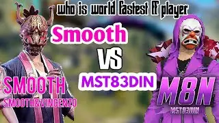 MST VS SMOOTH&VINCENZO fastest player in the free fire.😱
Who is the fastest player?🔥🤔