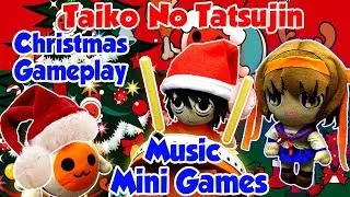 ABM: Taiko No Tatsujin Christmas Gameplay !! MUSIC & MINI GAMES!! HD