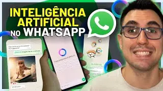 COMO USAR META AI do WHATSAPP - INTELIGÊNCIA ARTIFICIAL | NOVA FUNÇÃO 2024