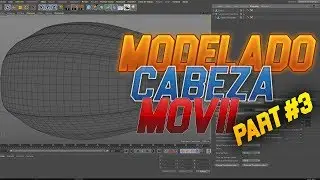 💻 MODELADO EN CINEMA 4D  PARTE #3  CABEZA MOVIL 😎 #C4D