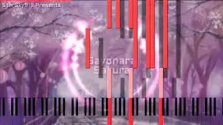 [Piano Midi] Sayonara Sakura - Only My Black Score