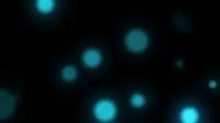 Blue Circle Particle Overlay ( for editing )