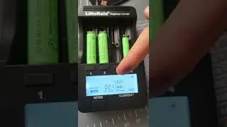 Тест аккумуляторных батареек на 4800mah/ тестер. Часть 4
