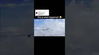 🛫This Is What Happened To That Plane #planecrash #sad✈️
