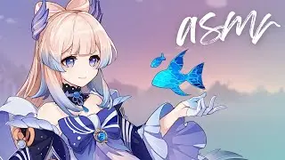 ASMR Genshin Impact Relaxing Farming | Close Up Whisper