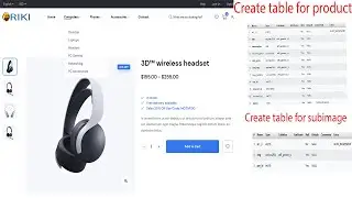 4 Shop with laravel 10 Create table for Products