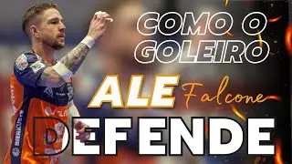 Aprenda como o Goleiro Ale Falcone defende no Futsal #gk #goleiro #futsal