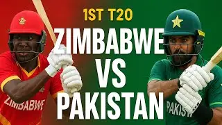 🗣️Zimbabwe 🆚 Pakistan 1st T20 Match Live Commentary 👍💝 || #LiveMatch #ZIMvsPAK #Live ||