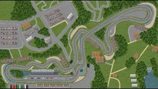 Ultimate Racing 2D 2 - 2024 F1 Japanese Grand Prix AI Simulation Race