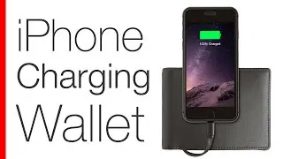 Nomad iPhone Charging Wallet w/ Back-up Battery