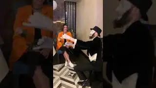 Встреча мимом именниницы и поздравление с днём Варенья...