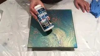 (45) Product Review - DecoArt Clear Pouring Topcoat - Fluid Acrylic Paint Pouring - Flow Art