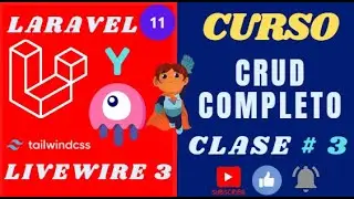 CLASE # 3 - CRUD COMPLETO CON #livewire 3 y #laravel11 | Listar cursos