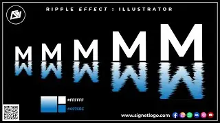 Adobe Illustrator Ripple Text Effect | Tutorial | Signet Logo