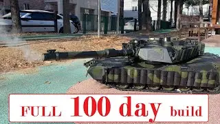 Full 100 Day Build 3D Printed RC TANK .