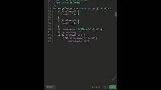 Leetcode 21. Merge Two Sorted Lists