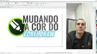 Mudando a Cor do Corel Draw