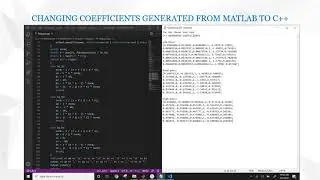 BiQuad IIR Filter Implementation Comparison (MATLAB vs C++ coefficients)