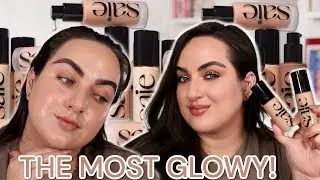 SAIE BEAUTY Glowy Super Skin Lightweight Hydrobounce™ Serum Foundation Review + Wear Test!