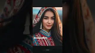 BASHKIR Девушки Башкирки!!!  #youtubeshorts #bashkortostan  #turk #turan #history