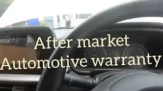 After market Automotive warranty