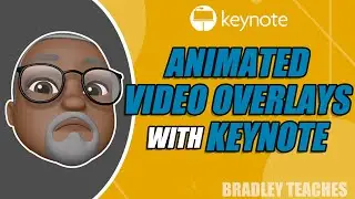 How to make animated video overlays in keynote
