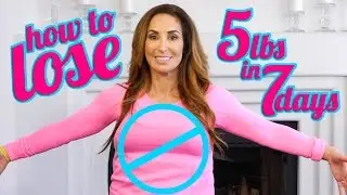 Bye Bye Flab! How to lose 5 lbs in 7 days | Natalie Jill
