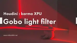 Houdini karma - Gobo light filter