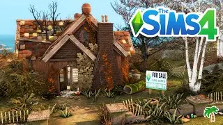 Abandoned Cottage | Custom Roof 🔨 | The Sims 4 Speed Build | No CC 🚧