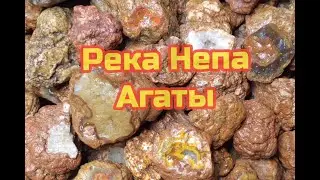 В  Иркутской области, на пересечении рек Непа и Ика, располагается – Непское проявление яшмо-агата.