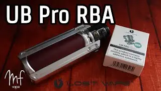 Lost Vape UB Pro RBA | full rebuild & wicking tutorial + thoughts