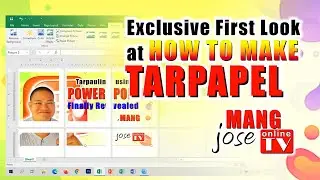 Exclusive First Look at how to make Tarpapel