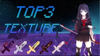 TOP3 My Favorite Anime Texture Pack 【Minecraft】