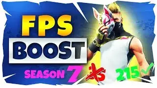 🔧SEASON 7 FORTNITE - FPS BOOST FOR LOW END PCs / LAPTOPS INCREASE FPS GUIDE 🔧