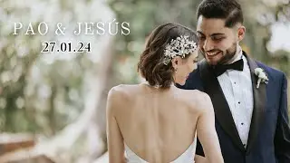 EL VIDEO OFICIAL DE NUESTRA BODA 😱 | Pao y Jesús | 27•01•2024