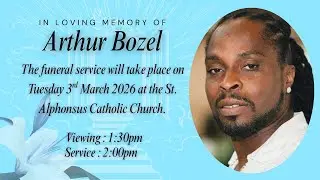 Funeral Service For Arthur Bozel