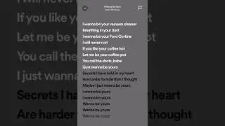 Arctic Monkeys - I Wanna Be Yours 