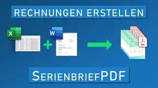 Word-Serienbrief: Jede Rechnung separat als PDF-Datei abspeichern
