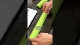 DIY Pool Noodle Wrist Rest 