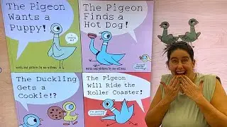 The Pigeon Books by Willems: Puppy, Hot Dog, Cookie Roller Coaster!