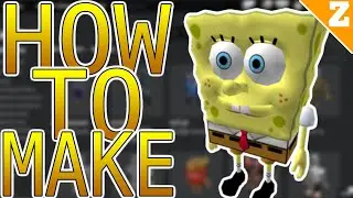 How to make a CHEAP SPONGEBOB AVATAR! (ROBLOX)