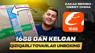 1688 dan kelgan qiziqarli tovarlar, unboxing va zakaz berish - Meest China