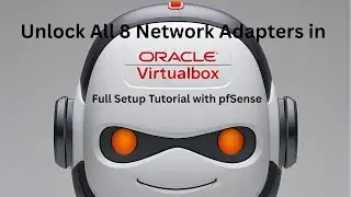 Unlock All 8 Network Adapters in VirtualBox | Full Setup Tutorial with pfSense