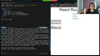 React Router Basic Nav (with bonus Nested Routing!)