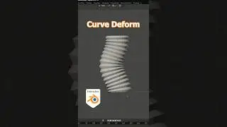 How to Curve Deform in Blender 
