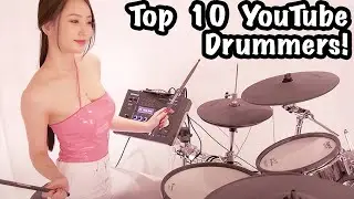 Top 10 Most Subscribed Drummers on YouTube!