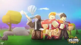 JOGANDO COPIA DO FORTNITE NO ROBLOX- Island Royale
