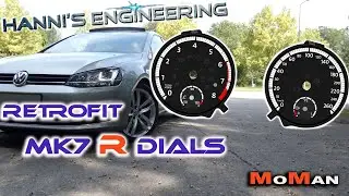 RETROFITTING THE VW GOLF MK7 R DIALS | HANNI'S ENGINEERING